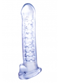 Прозрачная насадка-удлинитель Stretchy Touch - 18 см. - NMC - в Рязани купить с доставкой