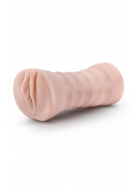 Телесный мастурбатор-вагина Ayumi с вибрацией - Blush Novelties - в Рязани купить с доставкой