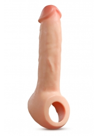 Телесная насадка-удлинитель Thrive 8.75 Inch Realistic Penis Extender Sleeve - 22,2 см. - Blush Novelties - в Рязани купить с доставкой