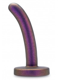 Фиолетовая насадка с гладкой поверхностью Surrender 4.75 Inch Beginner Pegging Dildo - 12 см. - Blush Novelties - купить с доставкой в Рязани