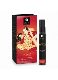 Оральный спрей Waves of Pleasure с ароматом клубники и шампанского - 20 мл. - Shunga - купить с доставкой в Рязани