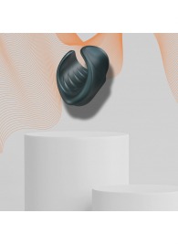 Серый сквозной мастурбатор с вибрацией Manwan Starter - Manwan - в Рязани купить с доставкой