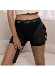 Трусики-шорты для фиксации насадок Strap-on-me Harness Lingerie Halo - size XS - Strap-on-me - купить с доставкой в Рязани