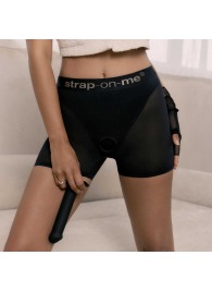 Трусики-шорты для фиксации насадок Strap-on-me Harness Lingerie Halo - size XL - Strap-on-me - купить с доставкой в Рязани