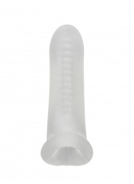 Белый фаллоудлинитель Striker - 13,5 см. - Lola Games - в Рязани купить с доставкой