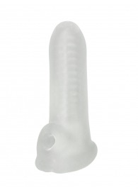 Белый фаллоудлинитель Striker - 13,5 см. - Lola Games - в Рязани купить с доставкой