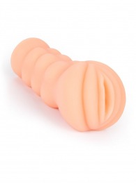 Телесный мастурбатор-вагина с эрекционными кольцами в комплекте - Sexy Girl - в Рязани купить с доставкой