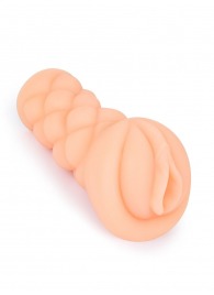 Телесный мастурбатор-вагина с вибропулей и эрекционными кольцами в комплекте - Sexy Girl - в Рязани купить с доставкой