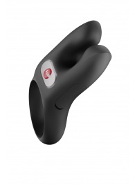 Черное эрекционное виброкольцо Nos - Fun Factory - в Рязани купить с доставкой