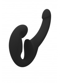 Черный безремневой страпон Share Lite - Fun Factory - купить с доставкой в Рязани