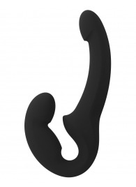 Черный безремневой страпон Share Lite - Fun Factory - купить с доставкой в Рязани