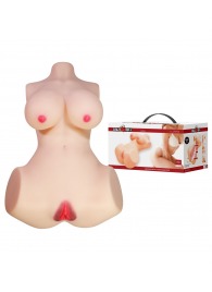Мастурбатор-торс Aveline с 2 любовными тоннелями - Baile - в Рязани купить с доставкой