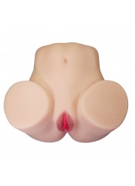 Телесный мастурбатор Julia с 2 любовными каналами - Baile - в Рязани купить с доставкой