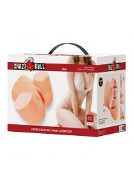 Телесный мастурбатор Liora с вибрацией - Baile - в Рязани купить с доставкой