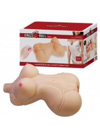 Телесный мастурбатор-торс Diana - Baile - в Рязани купить с доставкой