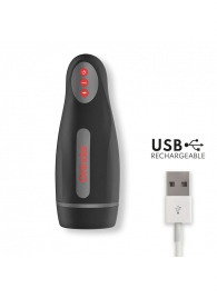 Черный автоматический мастурбатор с управлением через приложение - Oninder - в Рязани купить с доставкой