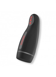 Черный автоматический мастурбатор с управлением через приложение - Oninder - в Рязани купить с доставкой