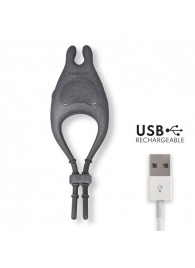 Черное эрекционное виброкольцо с управлением через приложение - Oninder - в Рязани купить с доставкой