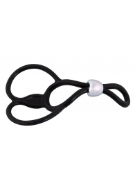 Лассо с подхватом мошонки Triple Ball-und Cockring - Orion - в Рязани купить с доставкой