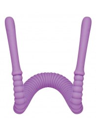 Фиолетовый гибкий фаллоимитатор Intimate Spreader для G-стимуляции - Orion