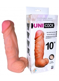 Фаллическая насадка Харнесс UNICOCK 10  - 25 см. - LOVETOY (А-Полимер) - купить с доставкой в Рязани