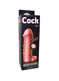 Фаллоудлинитель с кольцом COCK size L - 16,5 см. - LOVETOY (А-Полимер) - в Рязани купить с доставкой