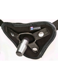 Вибрострапон с двумя насадками UniStrap - 18 и 18 см. - LOVETOY (А-Полимер) - купить с доставкой в Рязани