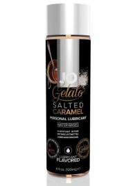 Лубрикант с ароматом солёной карамели JO GELATO SALTED CARAMEL - 120 мл. - System JO - купить с доставкой в Рязани