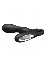 Чёрный вибростимулятор простаты Barrack - Baile - в Рязани купить с доставкой