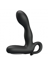 Чёрный вибростимулятор простаты Barrack - Baile - в Рязани купить с доставкой