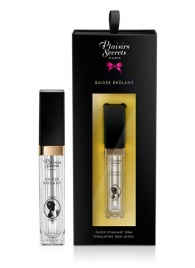 Стимулирующий блеск для губ Baiser Brulant Gloss Plaisirs Secrets - 7 мл. - Plaisir Secret - купить с доставкой в Рязани