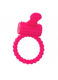 Розовое силиконовое виброкольцо A-toys - A-toys - в Рязани купить с доставкой