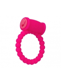 Розовое виброкольцо на пенис A-toys из силикона - A-toys - в Рязани купить с доставкой