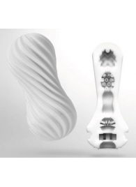 Мастурбатор FLEX Silky White с мягким рельефом - Tenga - в Рязани купить с доставкой
