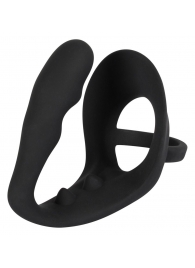 Эрекционное кольцо с подхватом мошонки и анальным отростком для воздействия на простату - Orion - в Рязани купить с доставкой