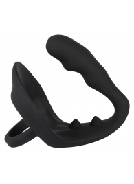 Эрекционное кольцо с подхватом мошонки и анальным отростком для воздействия на простату - Orion - в Рязани купить с доставкой