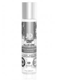 Массажный гель ALL-IN-ONE Massage Oil Sensual нейтральный - 30 мл. - System JO - купить с доставкой в Рязани