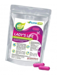 Возбуждающие капсулы Ladys Life - 2 капсулы (0,35 гр.) - SuperCaps - купить с доставкой в Рязани