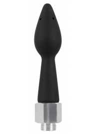 Чёрная анальная насадка для душа Anal Douche Rear Splash - Orion - купить с доставкой в Рязани