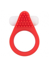 Красное эрекционное кольцо LIT-UP SILICONE STIMU RING 1 RED - Dream Toys - в Рязани купить с доставкой