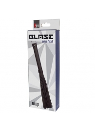 Чёрная плеть BLAZE WHIP BLACK - Dream Toys - купить с доставкой в Рязани