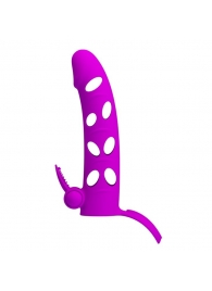 Насадка с закрытой головкой и виброэлементом для клиторального массажа - Baile - в Рязани купить с доставкой