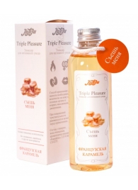 Эликсир Triple Pleasure  Французская карамель  - 130 гр. - JULEJU - купить с доставкой в Рязани