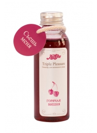 Эликсир Triple Pleasure  Горячая вишня  - 65 гр. - JULEJU - купить с доставкой в Рязани