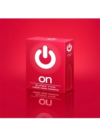 Супертонкие презервативы ON) Super Thin - 3 шт. - ON) - купить с доставкой в Рязани