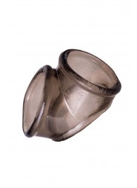 Дымчатое эрекционное кольцо с фиксацией мошонки - ToyFa - в Рязани купить с доставкой