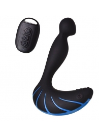 Чёрно-синий массажер простаты Erotist Third - Erotist Adult Toys - в Рязани купить с доставкой