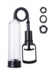 Вакуумная помпа A-toys с уплотнителем и эрекционными кольцами - A-toys - в Рязани купить с доставкой