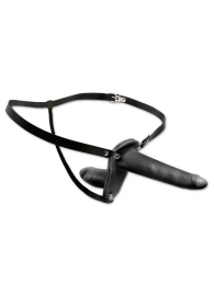 Женский страпон с вагинальной пробкой Double Penetrix Strap-on - 15 см. - Pipedream - купить с доставкой в Рязани