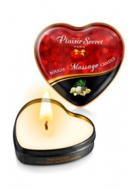 Массажная свеча с ароматом экзотических фруктов Bougie Massage Candle - 35 мл. - Plaisir Secret - купить с доставкой в Рязани